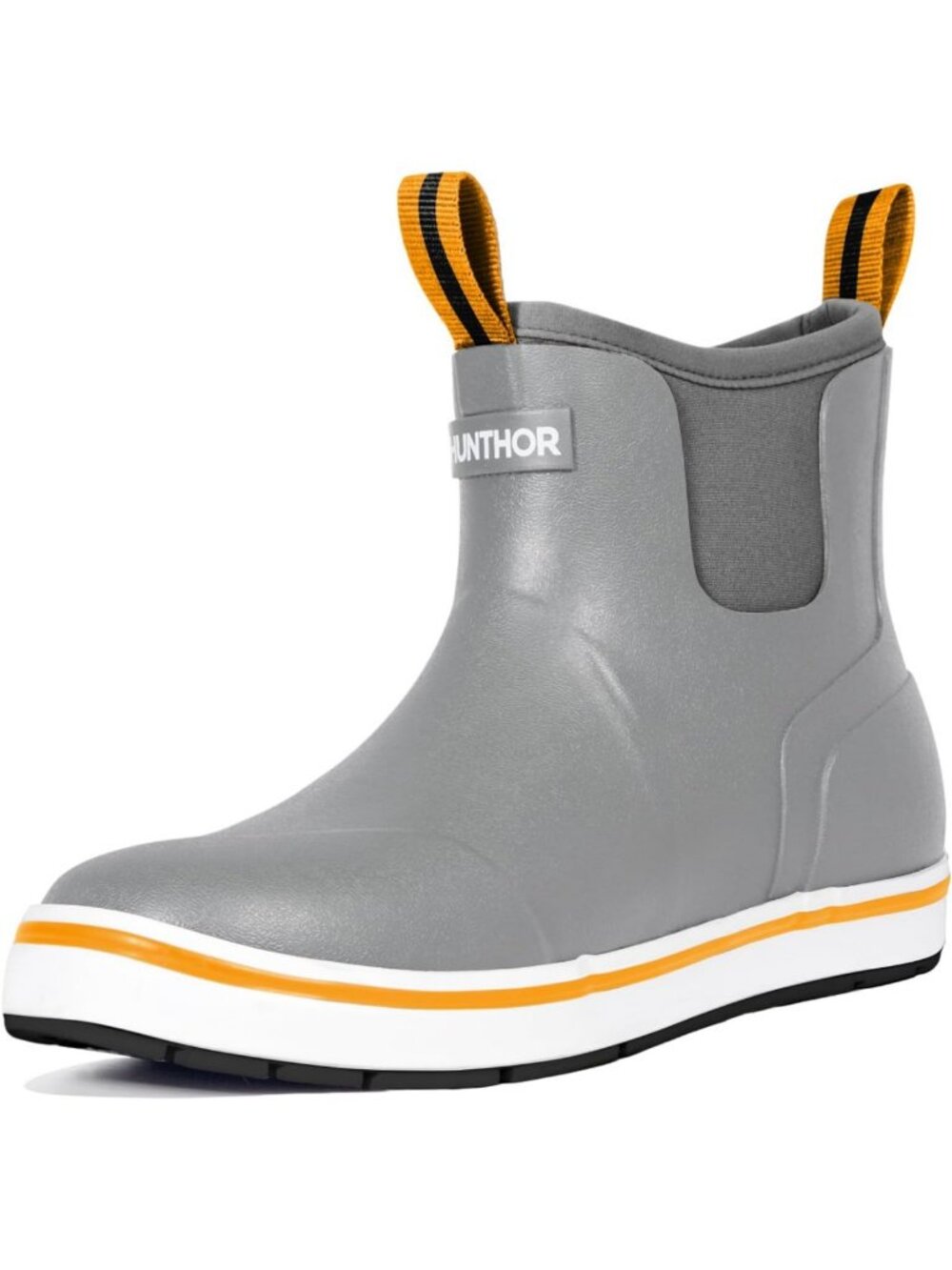 Men's Waterproof Deck Boots | High-Traction Rubber Fishing & Rain Footwear